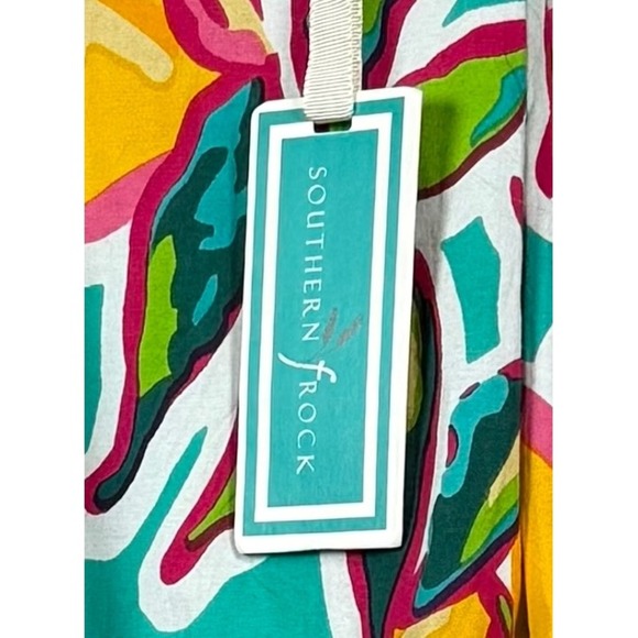 NWT Southern Frock Midi Skirt, Lovely Lemons, Lined Flowy Skirt, Size Medium - Picture 6 of 7